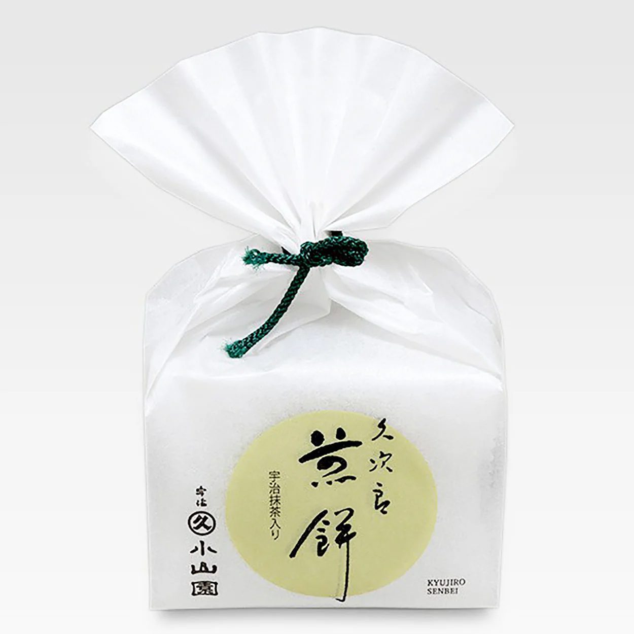 Matcha-flavoured Rice Crackers